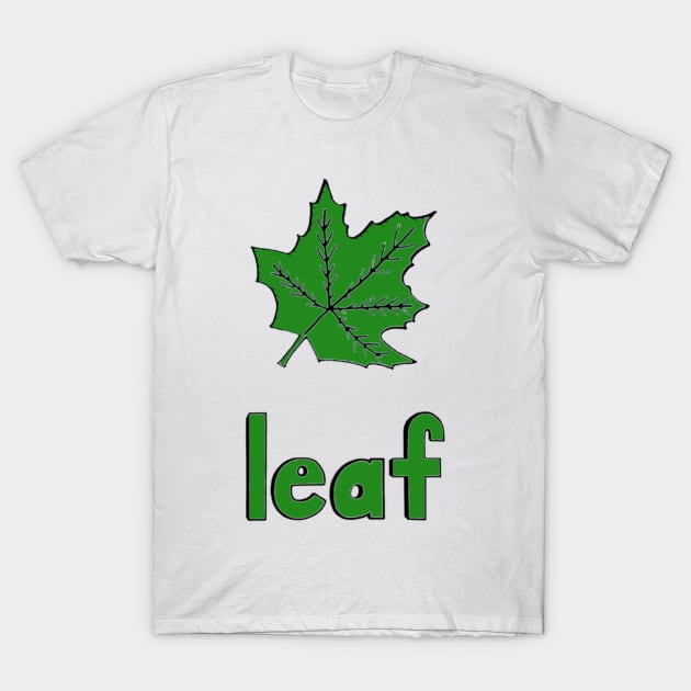 This is a LEAF T-Shirt by roobixshoe